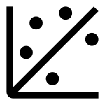 Qq Plot SVG Icon